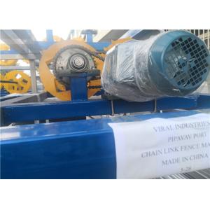 11Kw PLC Control 50HZ Chain Link Fence Machine