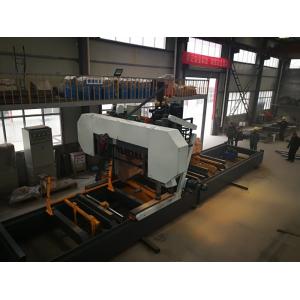 Large Horizontal Wood Cutting Hydraulic Automatic Band Sawmill For Sale
