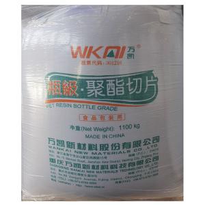 Bottle Grade Virgin Polyester Chip Pet Resin Chips for Container Load 22mt Per
