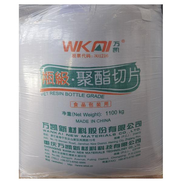 Bottle Grade Virgin Polyester Chip Pet Resin Chips for Container Load 22mt Per
