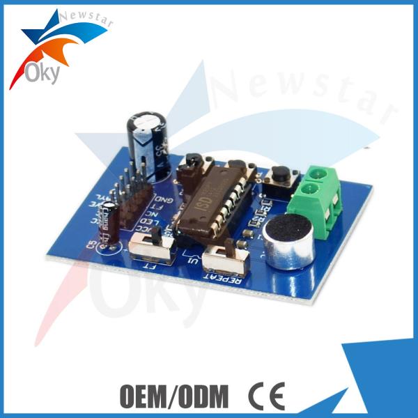 Buy module for Arduino ISD1820 Recording Module Voice Module , Telediphone Module Board With Microphones at wholesale prices