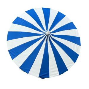 8.5 ft Durable Stainless Steel Pole White Umbrella Pagoda Light Weight Pagoda