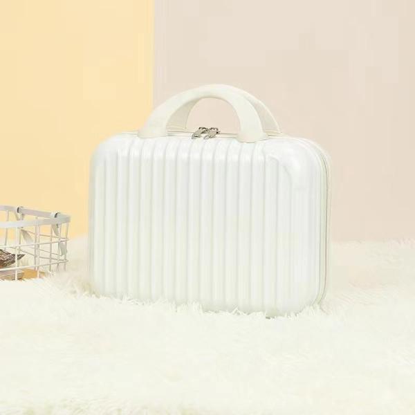 Travel luggage Sets, cosmetic case set, Scratch-Resistant And Wear-Resistant PVC Material, Large Capacity Suitcase, Silent Pulley + Combination Lock