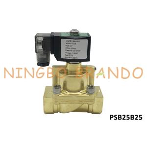 Steam Hot Water Brass Solenoid Valve 1'' 25 bar 185℃ 24V 110V 220V