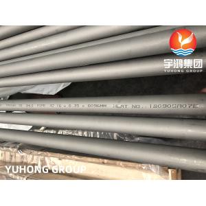Round Stainless Steel Seamless Pipe ASTM A312, TP310H NDT Available