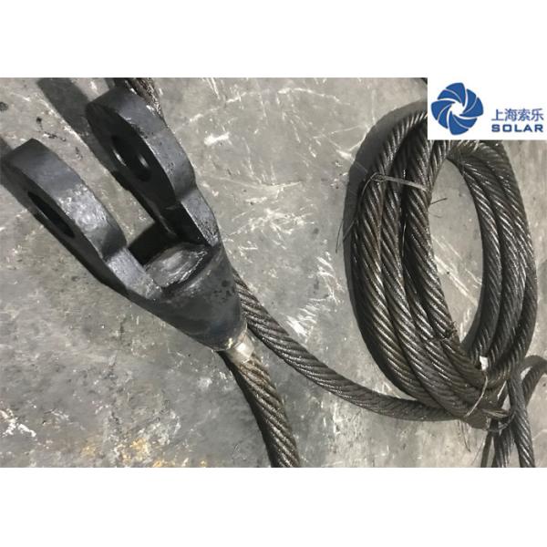 Open Spelter Socket Steel Wire Sling Heavy Duty Forged