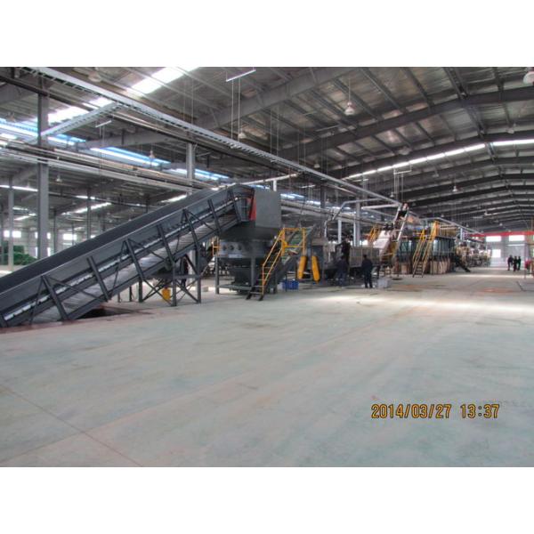 CE PET Bottle Recycling Equipment , Crushing Plastic Recycling Crusher
