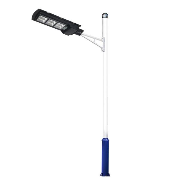 30w 60w 90w ip65 motion sensor lithium battery price,integrated solar street light,all in one solar street light led