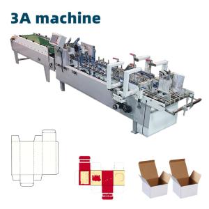 Quality Highly Automated CQT-650 Side Glue Box Folding and Gluing Machine for Fast Production for sale