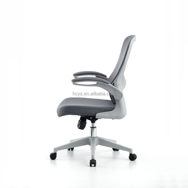 OEM ODM FOSHAN High Adjustable Grey Mesh Swivel Executive Foam Ergonomic Office Chairs