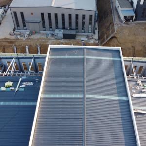 Prefab Steel Structure Workshop with H-Section Beams CE Certified