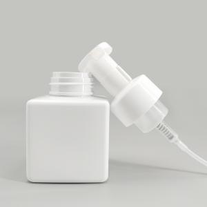 White Square 42mm 8.45oz Foam Pump Bottle