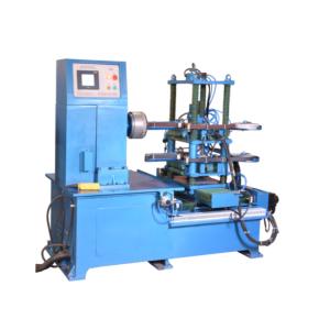China High Strength And High Toughness Automatic Kitchenware Double Layer Two Station Abrasive Belt Polishing Machine on sale