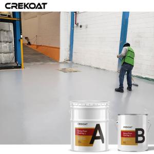 Chemical Resistant Industrial Epoxy Floor Coating Withstand High Temperatures