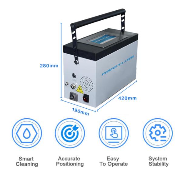 Portable Handheld Metal Steel Aluminum Laser Cleaning Machine