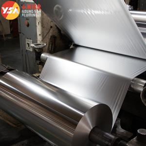 China Double Side Aluminium Foil Polyester Flexible Duct Laminating Film on sale