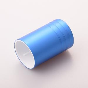 Aluminum Electroplated Perfume bottle Lids Caps with Custom Brand Printing