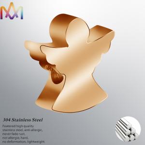 304 Stainless Steel Angel Pendant For DIY Jewelry Making