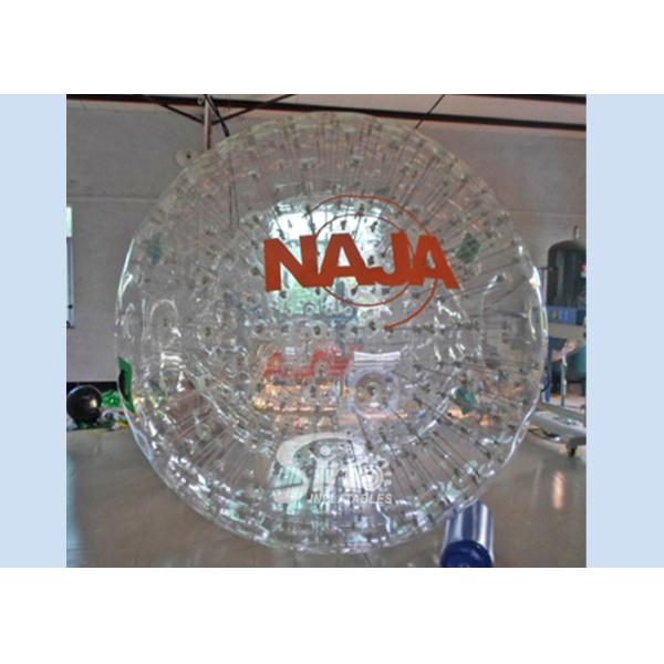 Giant cheap inflatable grass ball person inside with certificated PVC or TPU