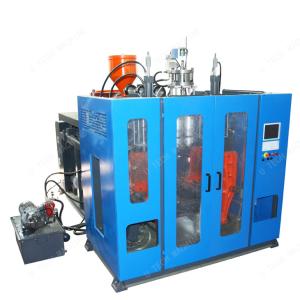 China Automatic blue plastic Extrusion Blowing Moulding Blow Molding Machine on sale