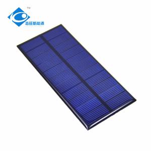 0.95W Customized Epoxy Resin Solar Panel 5.5V Mini Portable Solar Panel Charger