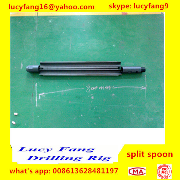 China Popular Cheapest Good Quality 800 mm Split Core Barrel For SPT Soil