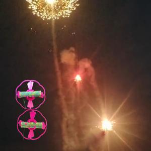 Liuyang Big Jellyfish Fireworks Novelty Fireworks Skyshots Fireworks Pyrotechnic
