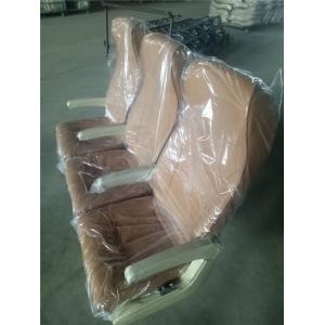 Injection HDPE Boat Vessel Marine Passenger Seats With Safety Belts