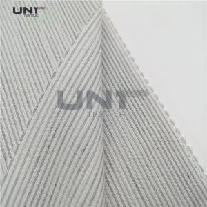 Canvas Hair Interlining 100% Polyester Garment Fusible Interlining