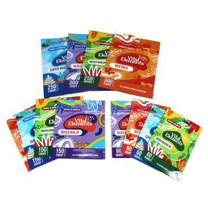 Customizable Glossy Mylar Weed Bags / Pouch Stand Up Moisture Proof