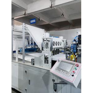 Outer Trapezoidal Air Filter Bag Machine Automatic One Line From Raw Material To