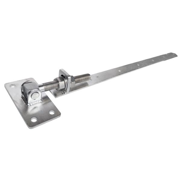 Weld Steel Q235 Gate Hinge Hardware 730MM Zinc Plated