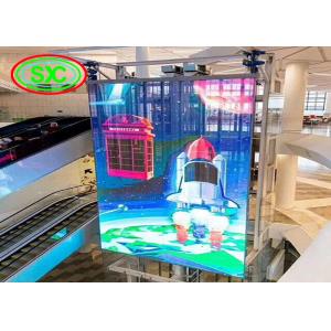 SMD1921 5000cd/sqm P3.91 See Through Glass Screen