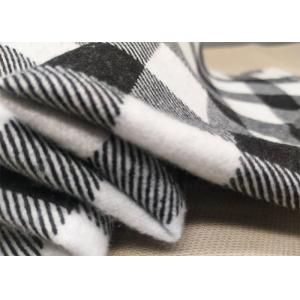 China 20*10 100% Cotton Grid Cotton Flannel Cloth baby blaket on sale