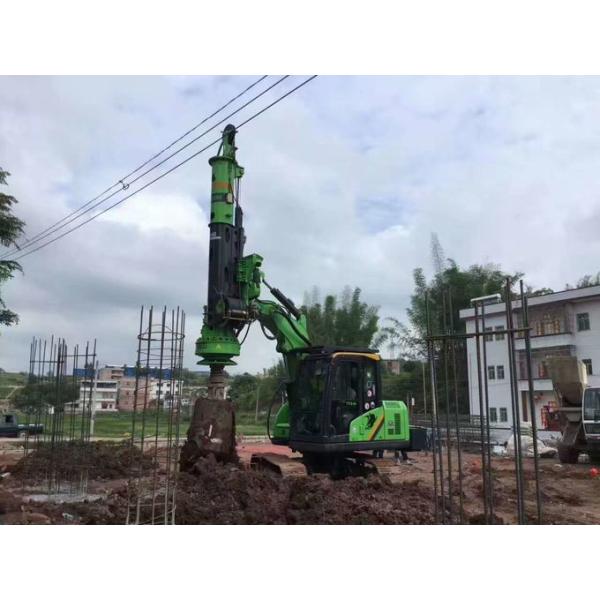 TYSIM KR50A Max. Drilling Diameter 1200mm Max. Drilling Depth 24m High Stability Low Cost Hydraulic Drilling Rig