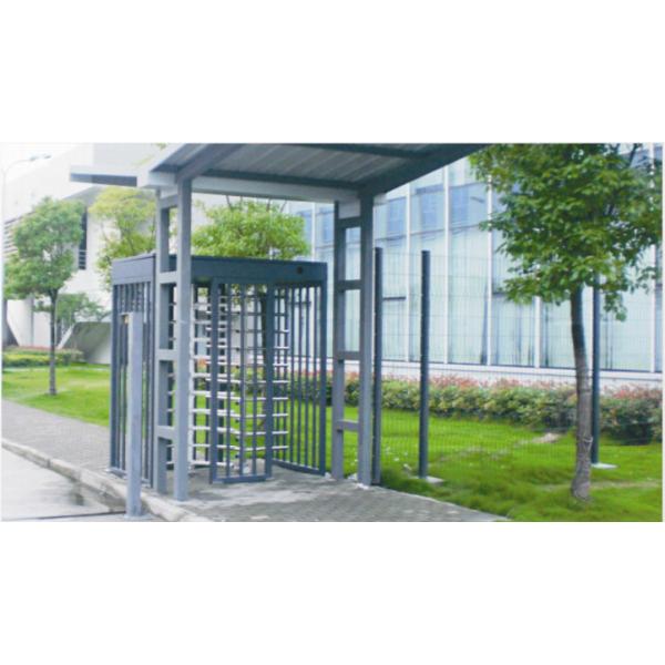 Subway , Metro Turnstile Entry Systems / Stainless Steel Controlled Access Turnstiles