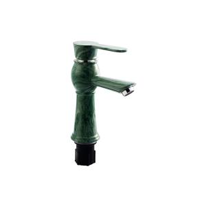 ANSI Plated Chromed Single Hole Sink Faucets With Zinc Alloy Material