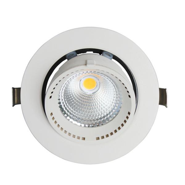 Buy 40 Watt Gimbal Cool White LED Ceiling Downlights With High Lighting Efficiency at wholesale prices