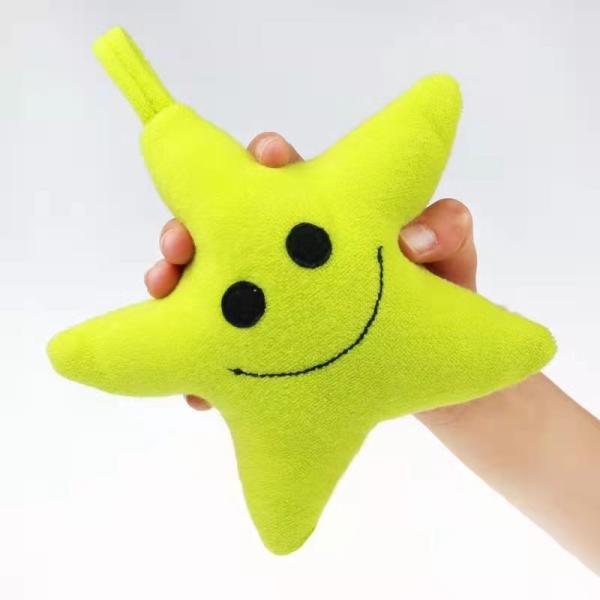 Buy Yellow Star Bath Stuffed Plush Toys at wholesale prices