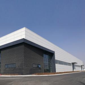 Prefabricated Building AISI Steel Frame Warehouse Construction