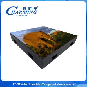 Glass Dance Floor Tempered P3.91 Glass Dance Floor Rapid Housing Maintenance