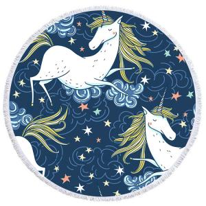 China Eco Friendly Sublimated Beach Towels Exquisite Sewing Long Durability Washable on sale