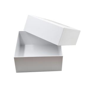 Luxury Base And Lid Two Pieces Gift Box Square Shape Matte Lamination
