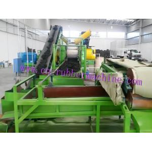 China Waste Tire Recycling Plant / Whole Waste Tyre Shredder Machine