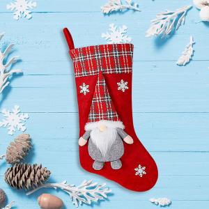 Christmas Stockings New Set 3D Gnomes Santa Christmas Stockings Personalized