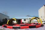 Pvc Material Inflatable Sports Games Inflatable Sports Arena With Tunnel For