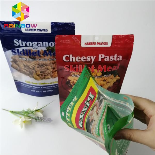 Fleixble Cooking Bag Stand Up Pouch Packaging Vacuum Sealer Customized Size