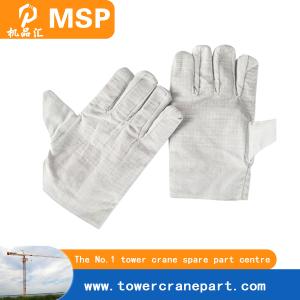 Quality Hoist Tower Spare Parts Canvas Gloves For Critical Operations for sale