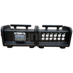 Syntax MS7 Three Phase 32A HDPE Portable Distribution Box IP67 With 6 Nos Nema