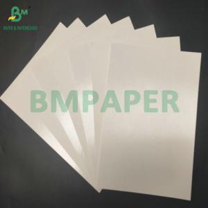 180g 200g Double PE Film Coating Kraft Paper For Making Ice - cold Foods Bowls